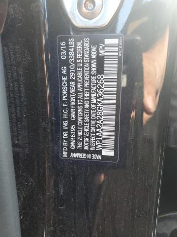 WP1AA2A28GKA36268 Porsche Cayenne