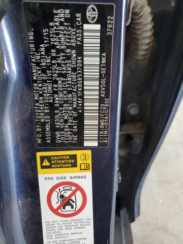 4T4BF1FK8GR537094 Toyota 2ar-fe