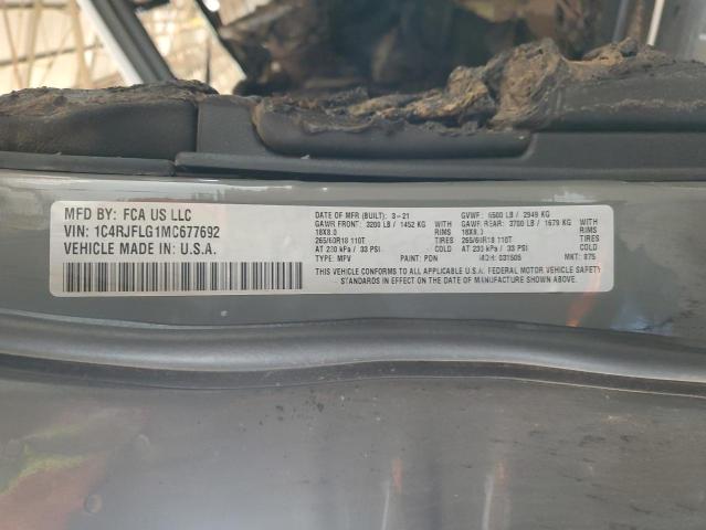 1C4RJFLG1MC677692 Jeep 2021