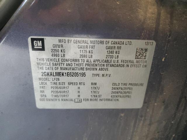 2GKALMEK1E6205195 GMC lea - flex fuel (gas/alc), aluminum, high output