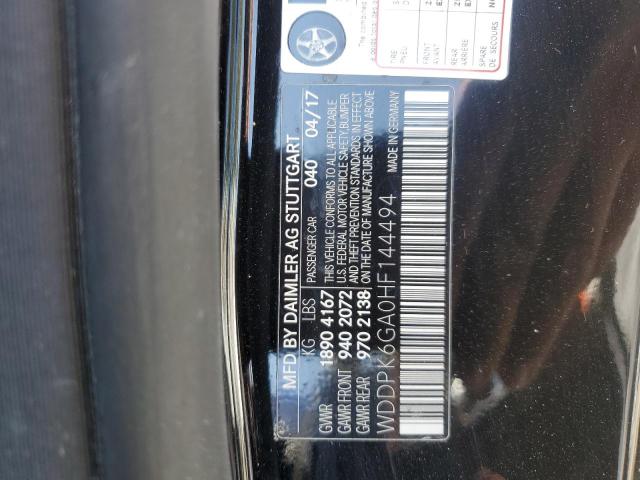WDDPK6GA0HF144494 Mercedes-Benz m276