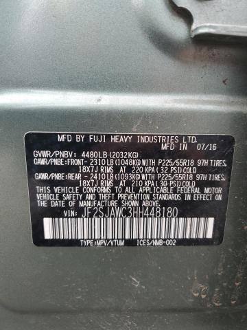 JF2SJAWC3HH448180 Subaru naturally aspirated u5