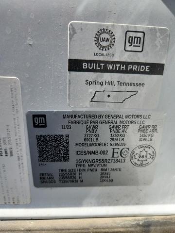 1GYKNGRS5RZ718413 Cadillac lgx