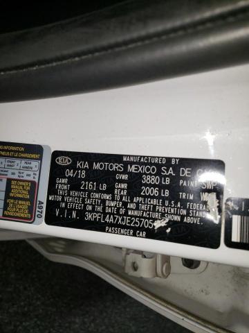 3KPFL4A7XJE257051 KIA mpi nu