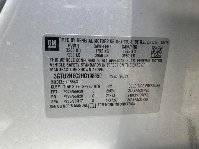 3GTU2NEC2HG198650 GMC l83 -spark ignited direct injection, variable valve timing, afm, e85 max, alum