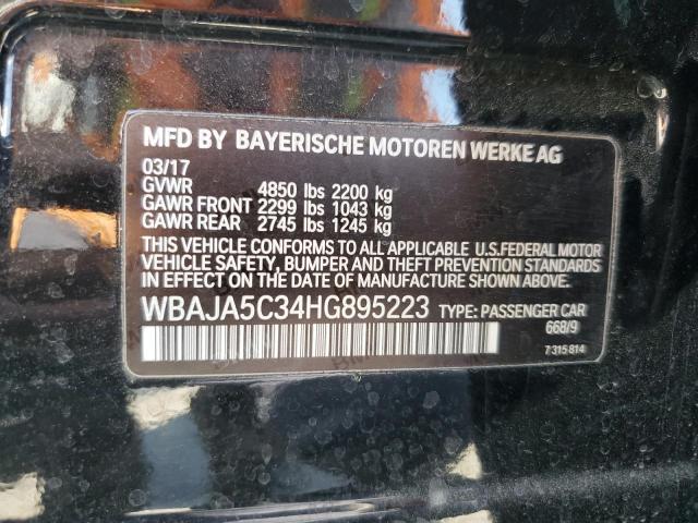 WBAJA5C34HG895223 BMW 2017