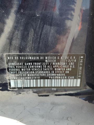 3VWH17AU3HM521410 Volkswagen 1.8 tsi