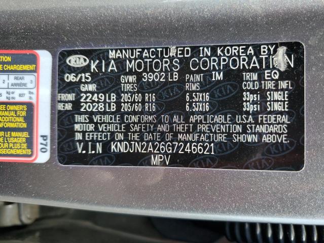 KNDJN2A26G7246621 KIA Soul