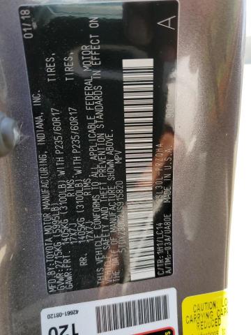 5TDYZ3DC2JS915820 Toyota 2gr-fks