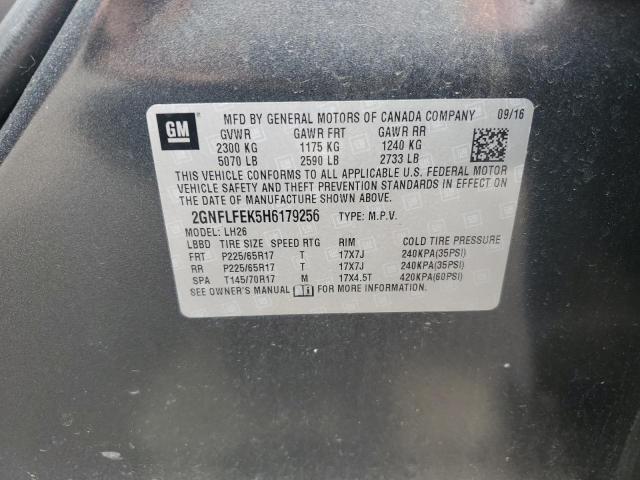 2GNFLFEK5H6179256 Chevrolet EQUINOX LT