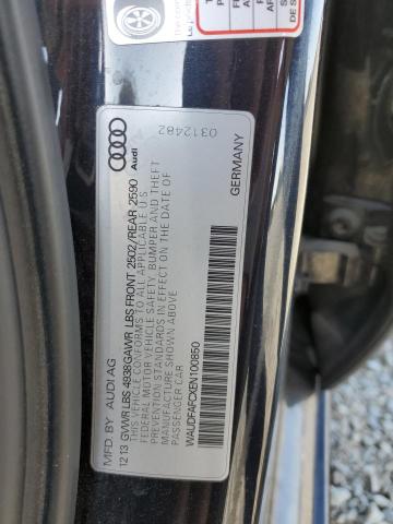 WAUDFAFCXEN100850 Audi flex fuel engine