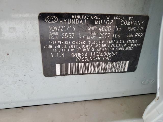 KMHE34L14GA030658 Hyundai dohc gdi nu