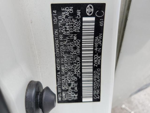 JTDKN3DU8F1889092 Toyota 2zr-fxe+3jm