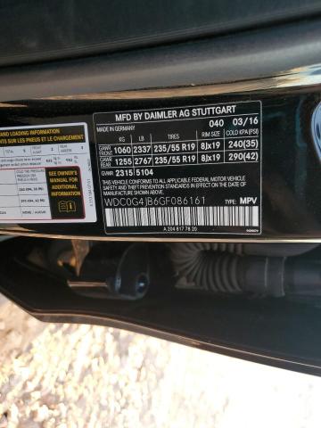 WDC0G4JB6GF086161 Mercedes-Benz m274