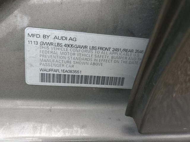 WAUFFAFL1EA083551 Audi A4 PREMIUM