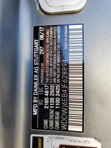 WDDWJ6EB4JF628894 Mercedes-Benz m276