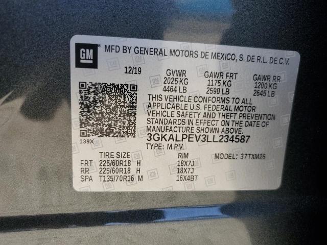 3GKALPEV3LL234587 GMC lyx