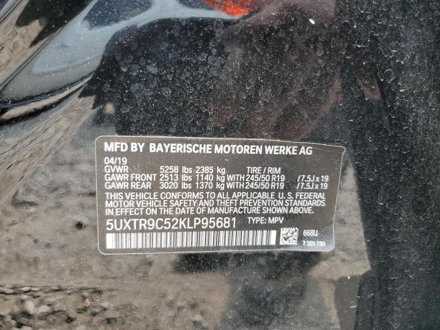 5UXTR9C52KLP95681 BMW X3