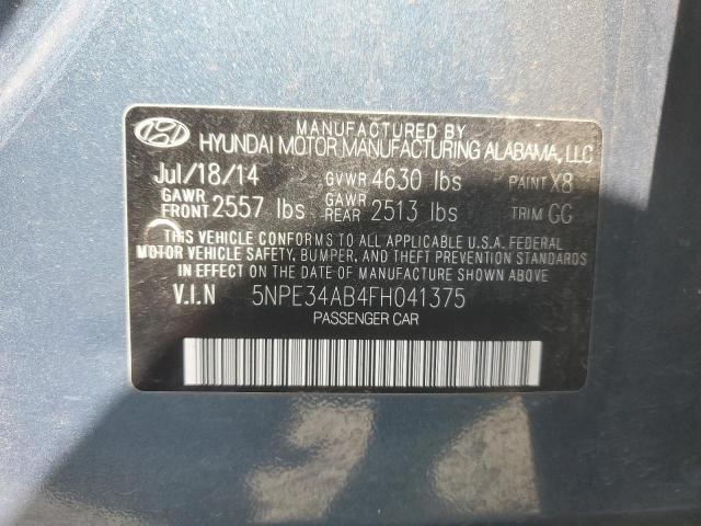 5NPE34AB4FH041375 Hyundai dohc t-gdi theta-ii