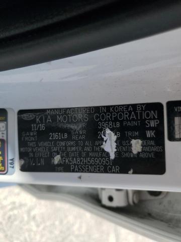 KNAFK5A82H5690951 KIA gdi nu