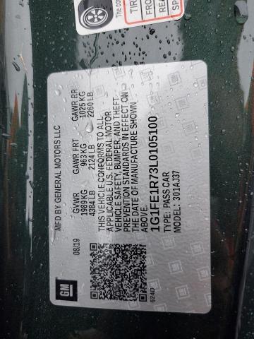 1G1FE1R73L0105100 Chevrolet CAMARO LZ