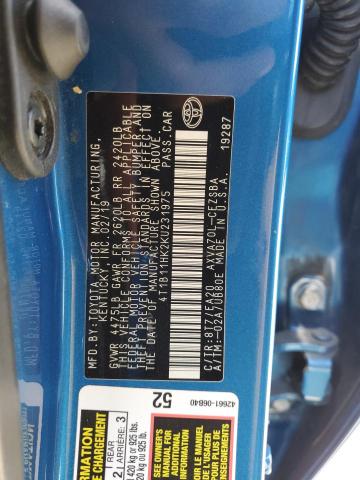 4T1B11HK2KU231975 Toyota a25a-fks