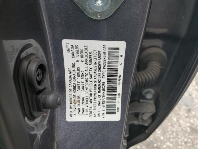 2HGFC2F72HH550259 Honda k20c2