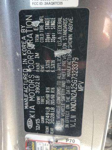 KNDJN2A25G7323379 KIA gdi gamma