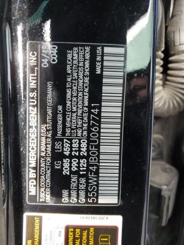 55SWF4JB0FU067741 Mercedes-Benz 2015