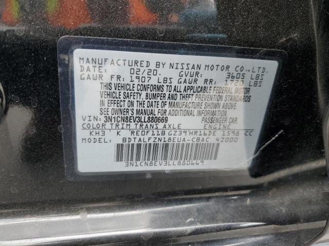 3N1CN8EV3LL880669 Nissan 2020