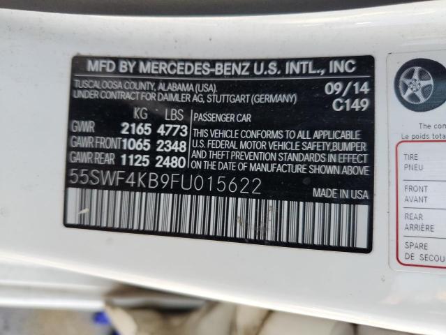 55SWF4KB9FU015622 Mercedes-Benz 2015