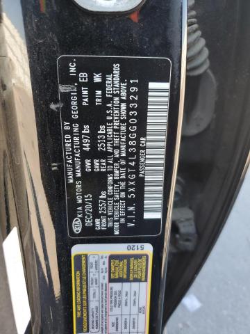 5XXGT4L38GG033291 KIA t-gdi theta ii