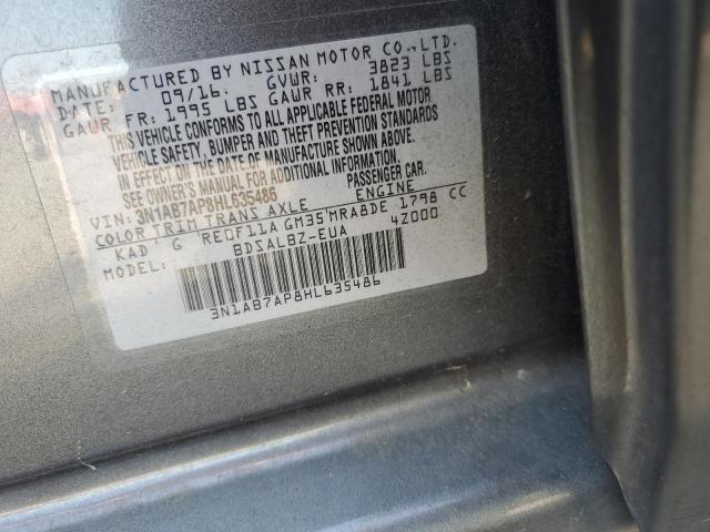 3N1AB7AP8HL635486 Nissan 2017