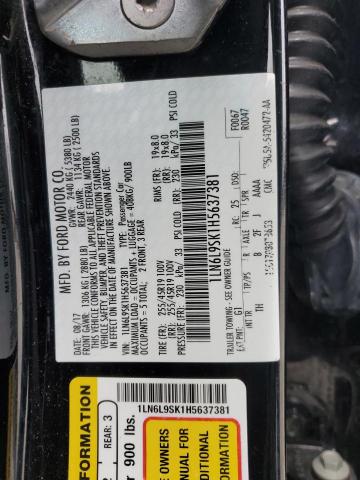 1LN6L9SK1H5637381 Lincoln CONTINENTA