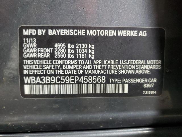 WBA3B9C59EP458568 BMW 335 XI