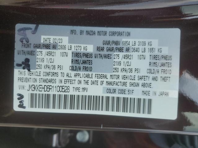 JM3KKEHD6R1100528 Mazda Cx-90 Prem