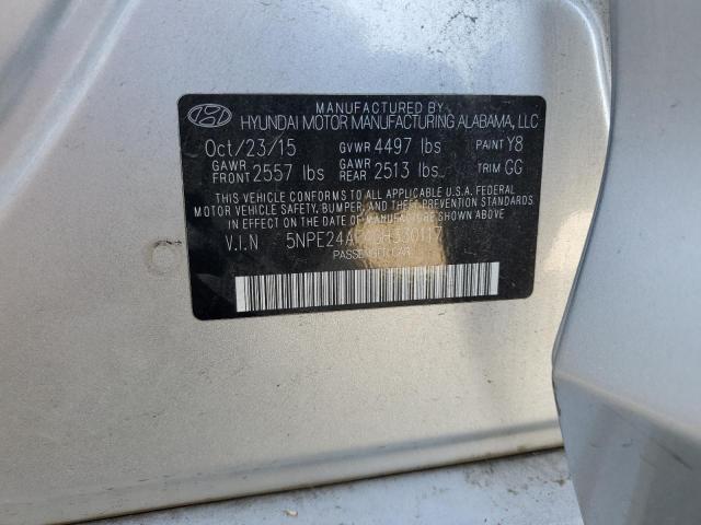 5NPE24AF4GH330117 Hyundai dohc gdi theta-ii