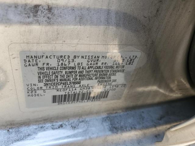 3N1CE2CP4EL378550 Nissan 2014