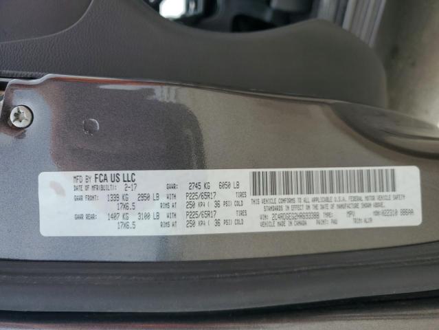 2C4RDGEG2HR693388 Dodge GRAND CARA