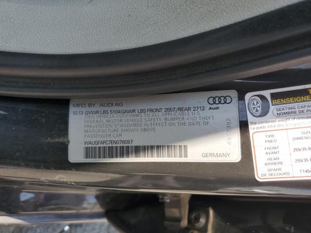 WAUGFAFC7EN076097 Audi A6 PREMIUM