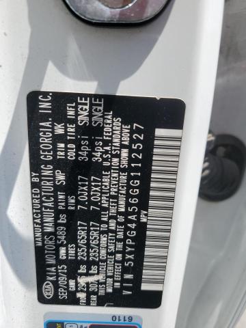 5XYPG4A56GG112527 KIA dohc gdi lambda ii