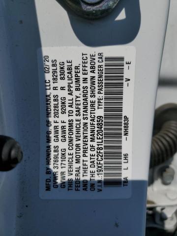 19XFC2F81LE204859 Honda k20c2