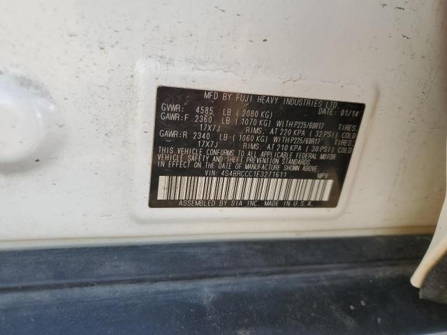 4S4BRCCC1E3271611 Subaru 2.5na u6