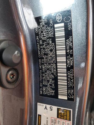 JTDKARFU3G3026234 Toyota 2zr-fxe,1nm