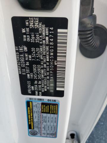 5XYP5DHC5MG184714 KIA kmc gdi lambda-ii