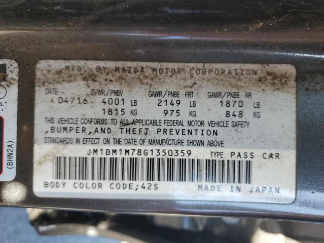 JM1BM1M78G1350359 Mazda pe