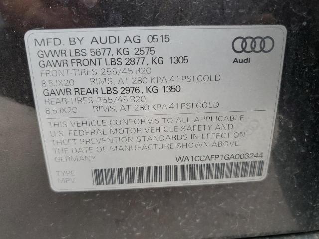 WA1CCAFP1GA003244 Audi SQ5