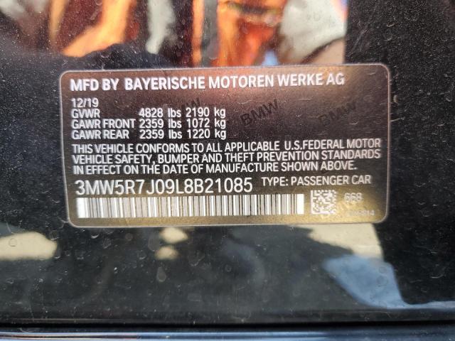 3MW5R7J09L8B21085 BMW 330XI