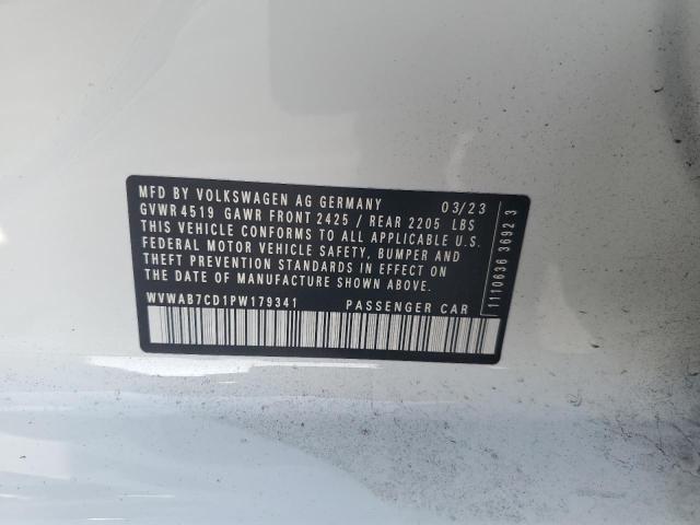 WVWAB7CD1PW179341 Volkswagen tsi