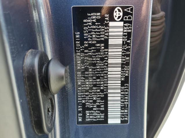 5YFBURHE8GP424348 Toyota 2zr-fe